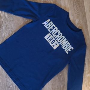 Abercrombie kids boys sz 7/8 L/S shirt